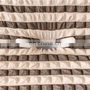 China Manufacturer Latest Design Seersucker Couch Protector Spandex Elastic Stretch Universal Sofa Cover For Home Decor photo-5