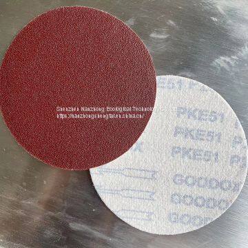 100pcs/box High Quality Automobile Varnish Polishing High Quality Hand Grinding Plate Flocking Sandpaper Red Sand Multi Purpose Sandpaper photo-3