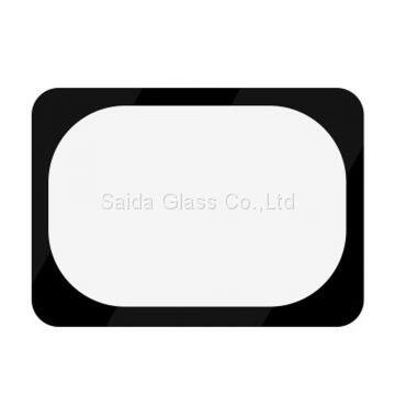 Custom High Quality Cut to Size Round Screen Cover Glass for TFT Display