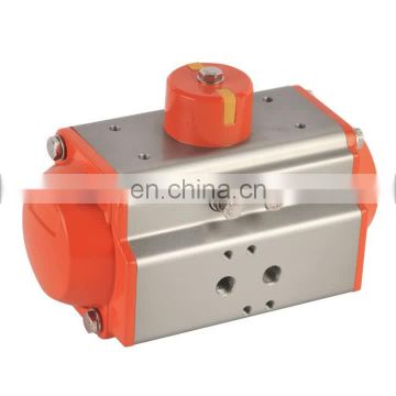 DN50 ISO standard double acting stainless steel pneumatic actuator ball valve