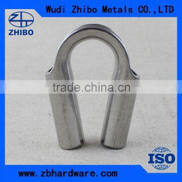 Stainless steel 316 Wire Rope Thimble rigging hardware