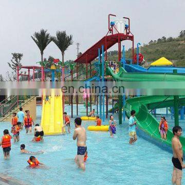 Hot Sell Water Park Middle-sized Fiberglass Water Playground With Kids Slide photo-7