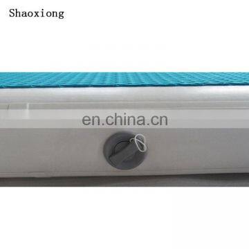 Hot Sale Pontoon Inflatable Platform Floating Water Yoga GYM Mat Air Dock Inflatable Bouncing Mat photo-4