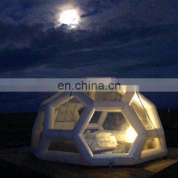 Pvc Starry Night Transparent Inflatable Clear Dome Bubble Tube Globe Football Tent for Outdoor Camping photo-6
