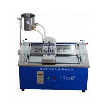 10 years manufacturer QFS Coating Wet Abrasion Scrub Washability tester