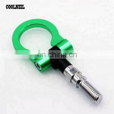 High Quality JDM Aluminum Alloy Racing Trailer Ring For European Car Rear Tow Hook