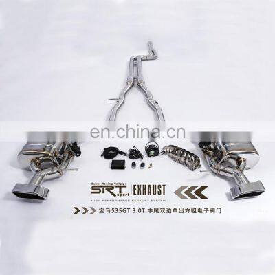 Stainless Steel Exhaust System Pipe for BMW 5 Series F10 F18 Muffler for 525 535 Cat Back With Valve Control and Downpipe photo-3