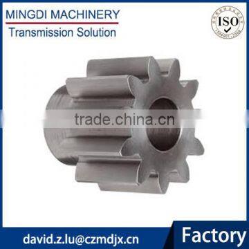 High precesion steel pinion gear