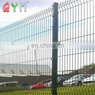 PVC Plastic 3D V Ridge Fence Metal Welded Mesh Fence