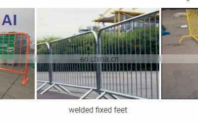 Professional Supplier Hot Dip Galvanized Crowd Control Barrier in China Fence Barrier photo-5