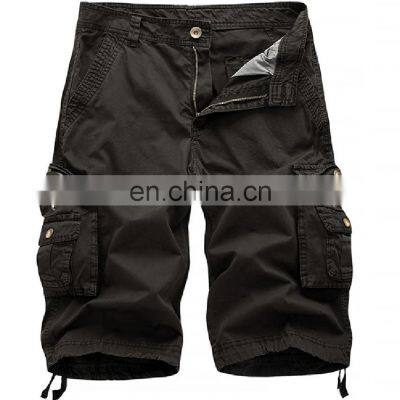 Wholesale Zip Fly Casual Summer Chino Cargo Shorts Pants for Men photo-5