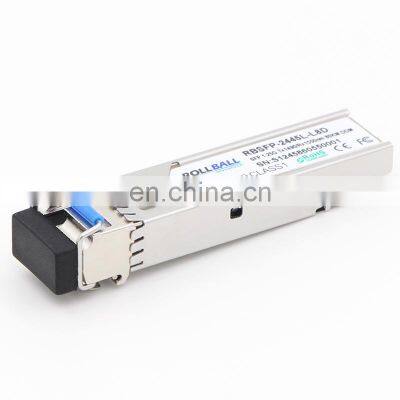 1000Base-Bx BIDI SFP 1.25G 80km SMF simplex LC DDM Module