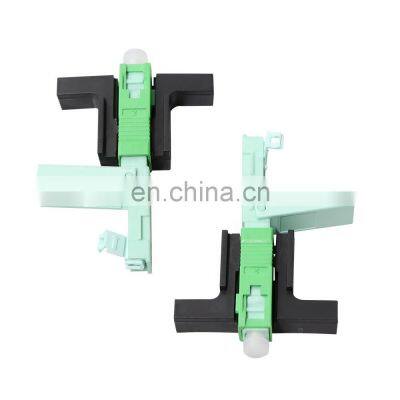 Ftth optical sc apc upc dual stable fiber optic fast connector