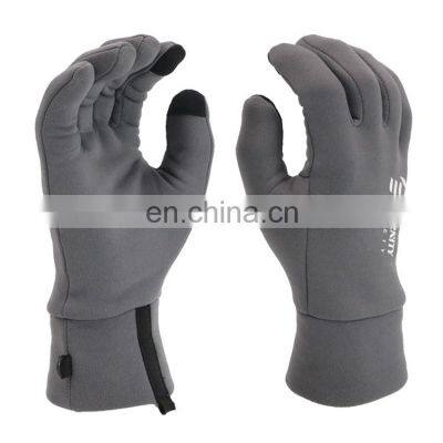 High elasticity grey comfortable cycling work touch screen gloves