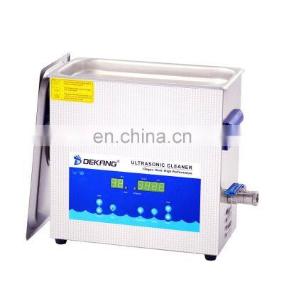 Digital Ultrasonic Cleaner Soak Tank for Dental Lab Steam Jewelry 6.5L 180W