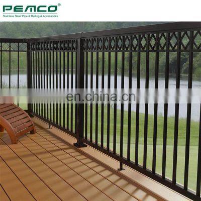 Modern Outdoor Fence Component Aluminum Handrail Balcony Picket Railing Aluminum Designs photo-2
