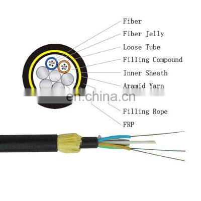 Hunan GL Adss Fiber Optic Cable Anatel Certificate 16years ODM Manufactory G.652 Aerial Communication Cables