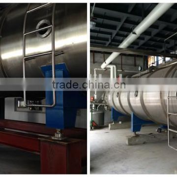 Belt vacuum powder continuous dryer for plasticizer