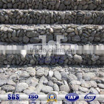 galvanized hexagonal gabion mesh project use