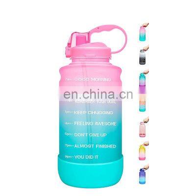 1700ml wholesale high quality classic loop gym sports outdoor unique durable recycled plastic BPA free fitness bottle