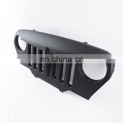 Maiker Black Front Grille for Jeep Wrangler TJ 97-06 Car Accessories ABS Mesh Grille photo-3