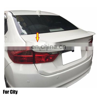 Car ABS Rear Spoiler Lip Wing Wiper Styling Spoiler Side Skirt For CITY Rear Spoiler