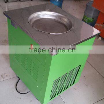 2016 Hot Selling Fried Ice Cream Machie, Square Pan Ice Cream Roll Fry Machine
