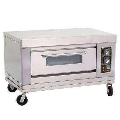 1 Deck 1 Trays Commercial Kitchen Gas Oven Bakery Machine Equipment Baking Oven Bread Cake Deck Oven photo-3