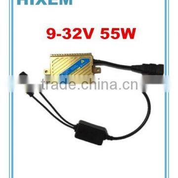 24V 55W hid ballast for trucks, AC slim hid ballast with 18 months waranty