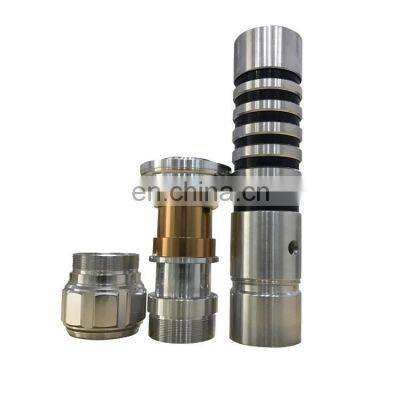 Custom cnc lightsaber parts metal lightsabers hilt pommel component toy manufacturer