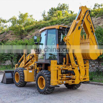 Factory supply professional Construction works Compact 4WD 8 ton mini loader excavator Backhoe Dubai