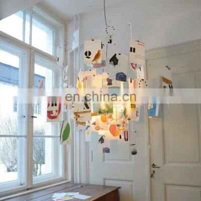 DIY Chandelier LED Lighting Pendant Lamp For Living Home Decoration Modern Ingo-Maurer Photo Chandeliers Lamp