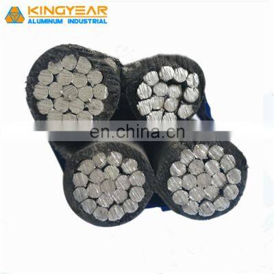 ABC cable 4x50mm 4x70mm 4x70mm2  PVC/XLPE Insulation cable Overhead Insulated Cable