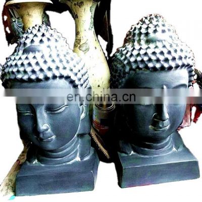 White marble  stone buddha statue