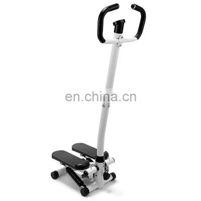 China Gym Exercise Step Aerobic Fitness Yoga Stair Elliptical Mini Twist Stepper Nordic Walking Machine With Resistance Bands