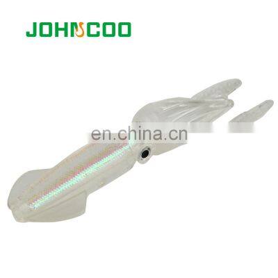 JOHNCOO Soft Bait Fishing Worms10cm 8g Soft Luminous Squid Lure High Quality Octopus Fishing Lure Bait photo-4