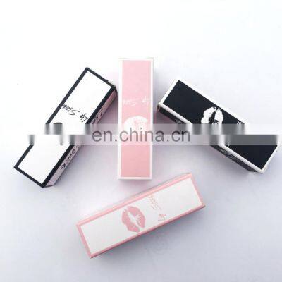 China Supplier Custom Printing Cosmetic Lipstick Cardboard Paper Packaging Boxes Beauty Custom Cosmetic Lip Gloss Box Packaging