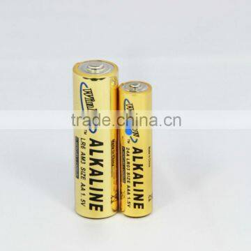 China manufacturer1.5v battery aaa alkaline