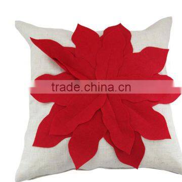 3d floral cushion cover