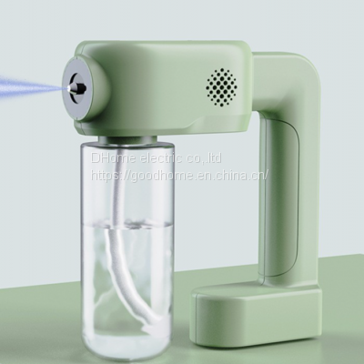Cross Border New Blue Light Disinfection Gun Nano Spray Disinfection Gun Atomization Machine Hand Alcohol Spray Gun（Wechat:13510231336） photo-3