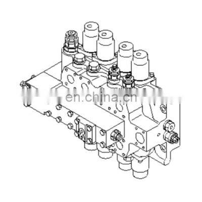 709-14-93500 PC1250-7 Excavator Main Valve PC1250-8 Control Valve For Komatsu