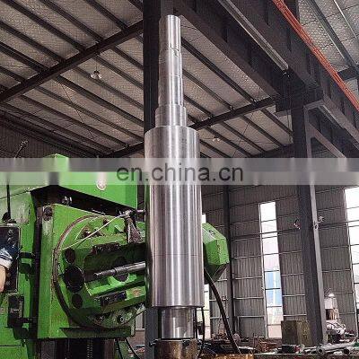 Industrial Machining Wind Power Shaft Long Forged Steel Large Flange Main Shaft photo-5