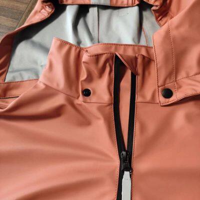 Waterproof Breathable Rain Poncho With Detachable Hood for Kids 4-6 Years photo-3