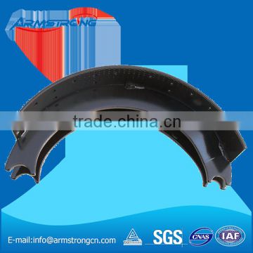 daf truck spare parts bare brake shoes for bpw rack