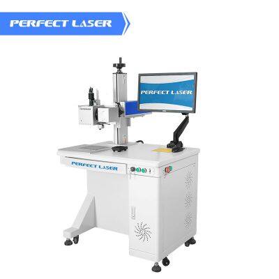 Perfect Laser 20W-50W CCD Camera Auto Identifying Positioning Fiber Laser Engraver Marking Machine