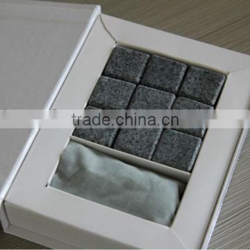 Whisky granite stone for cooling wine without diluting