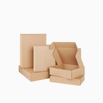 Express Paper Box Kraft Paper Can be Customized Size Carton photo-2