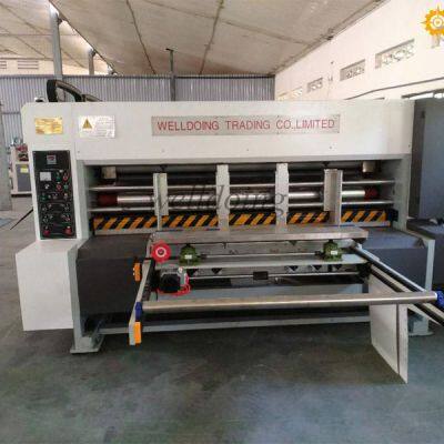 Digital automatic corrugated flexo?printing?die?cutting?slotting?machine