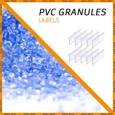 High Quality PVC Compound for Supermarket Shop Price Display Electronic Label Holder Made From PVC Granules photo-6