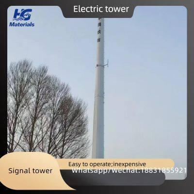 Manufacturer of custom hot-dip galvanized meteorological wind towers, wind measurement tower steel structure guy wires, and wind speed collectors